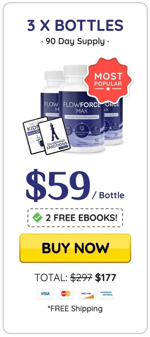 Flowforce Max - 3 Bottle Pack